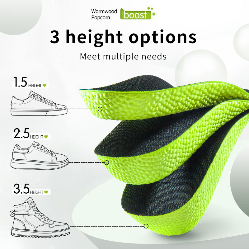 Care For Sneaker - Memory Foam Height Increase Insoles for