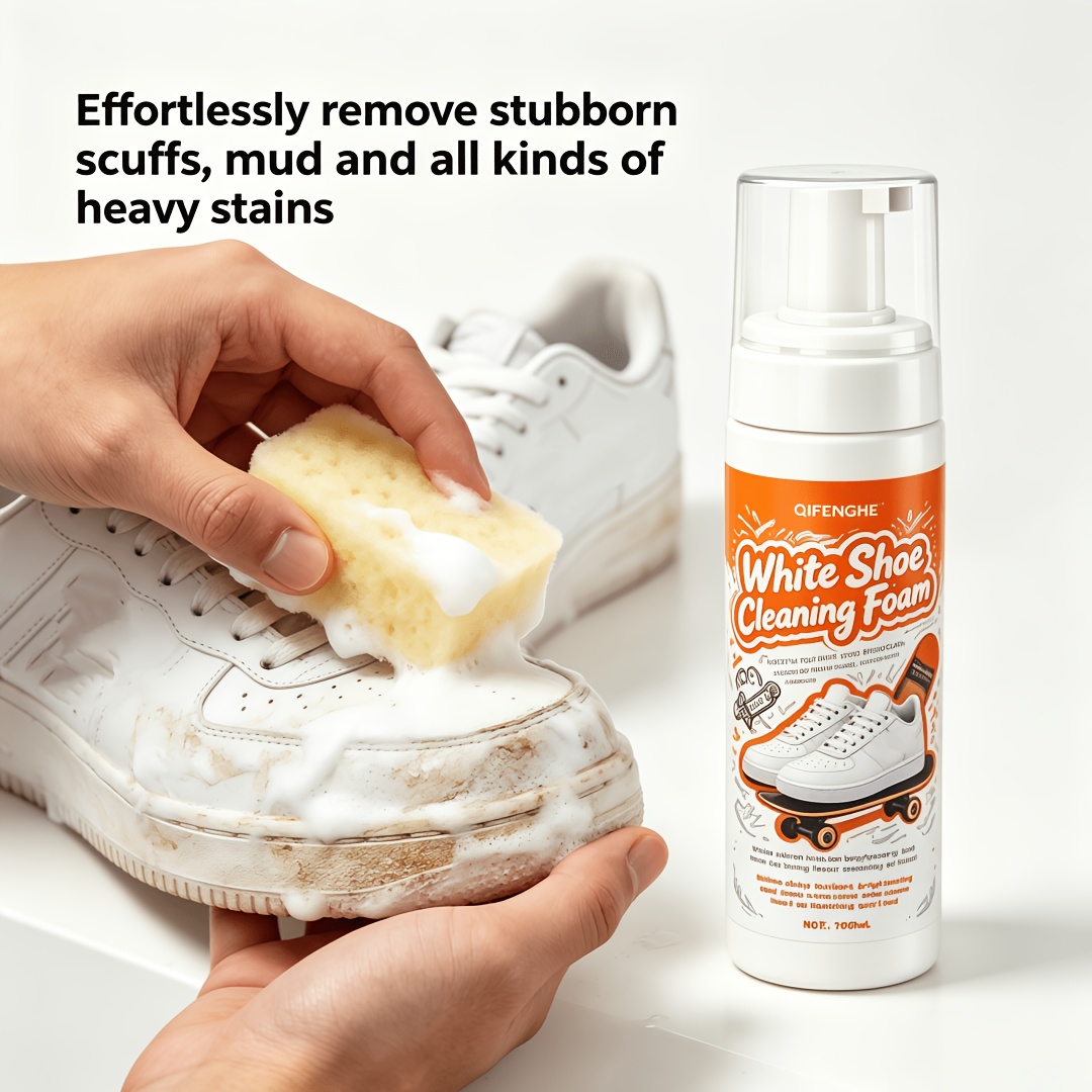 Portable No Rinse White Shoe C - Care For Sneaker 评论和价格