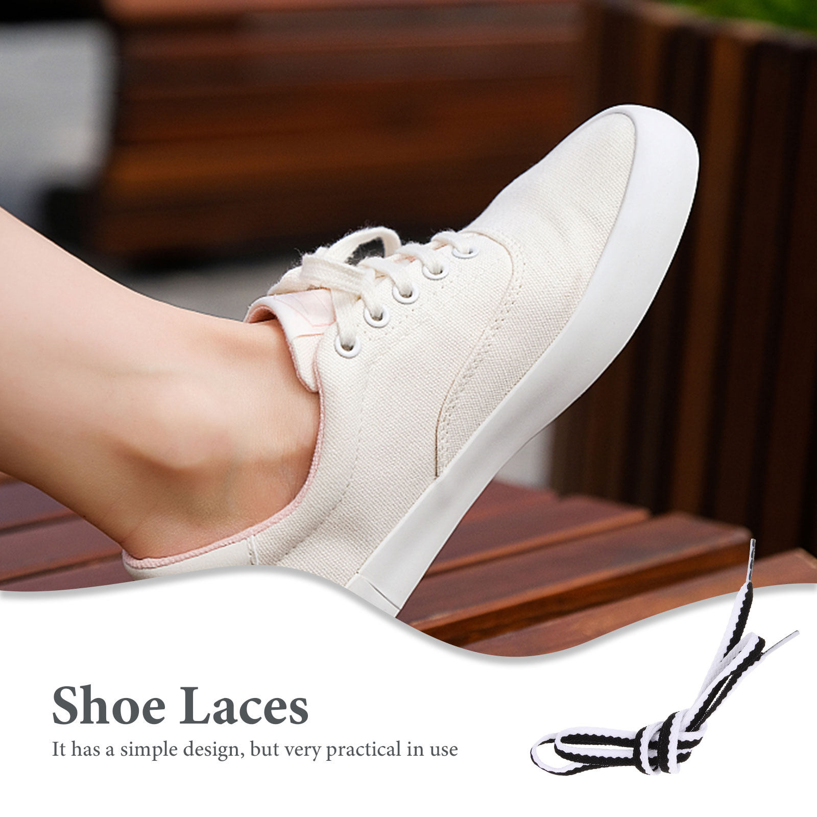 10Pcs Polyester Shoelaces Repl - Lace Replacement Flat 评论和价格