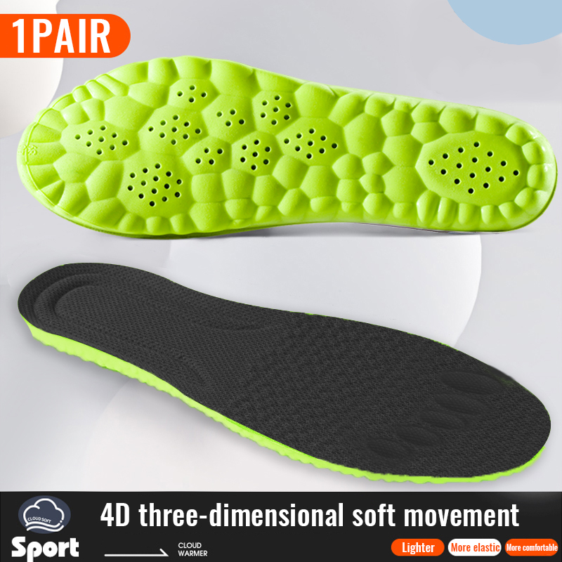 1 Pair Memory Foam Insoles for - Care For Sneaker 评论和价格