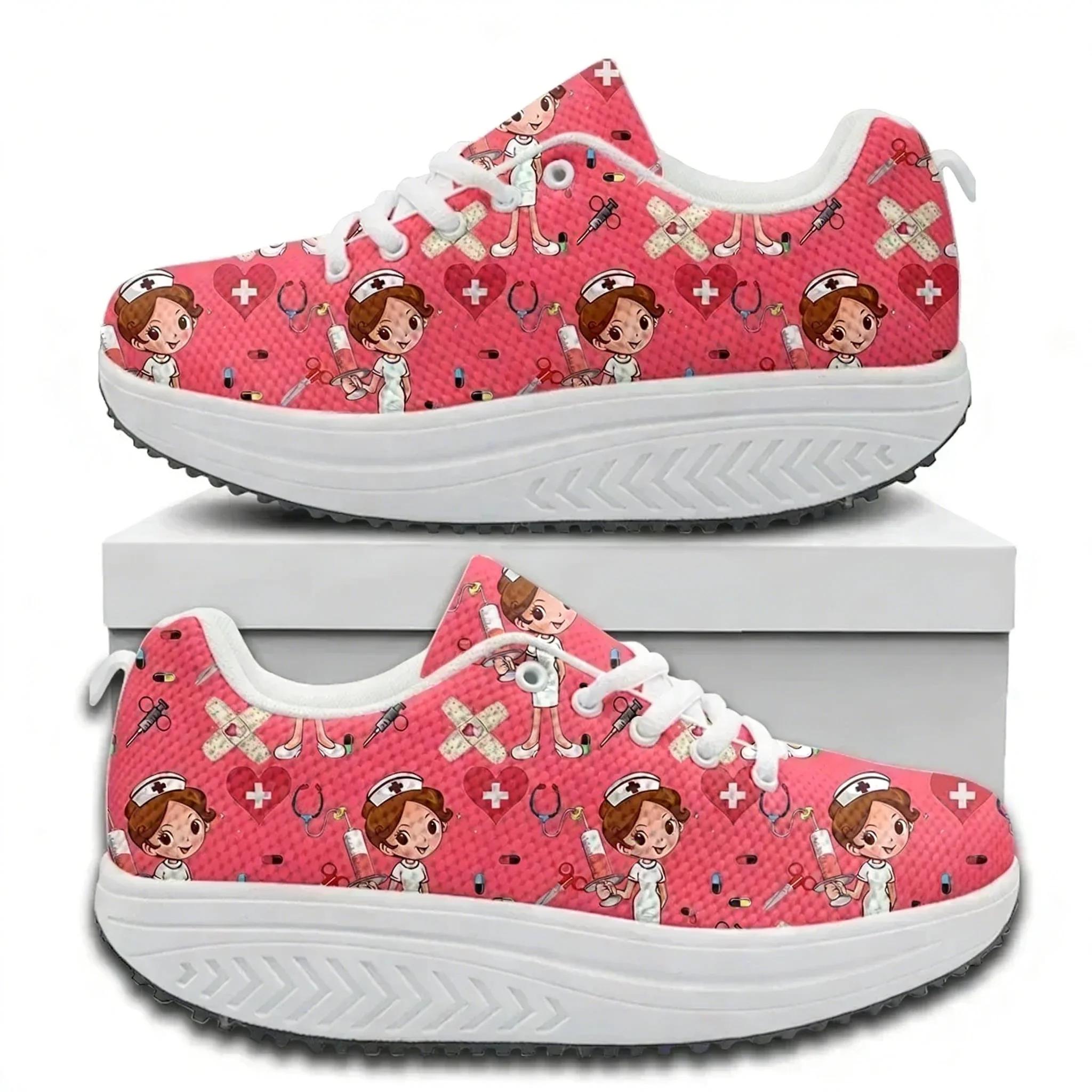 Comfort Lace-up Platform Sneak - Care For Sneaker 评论和价格