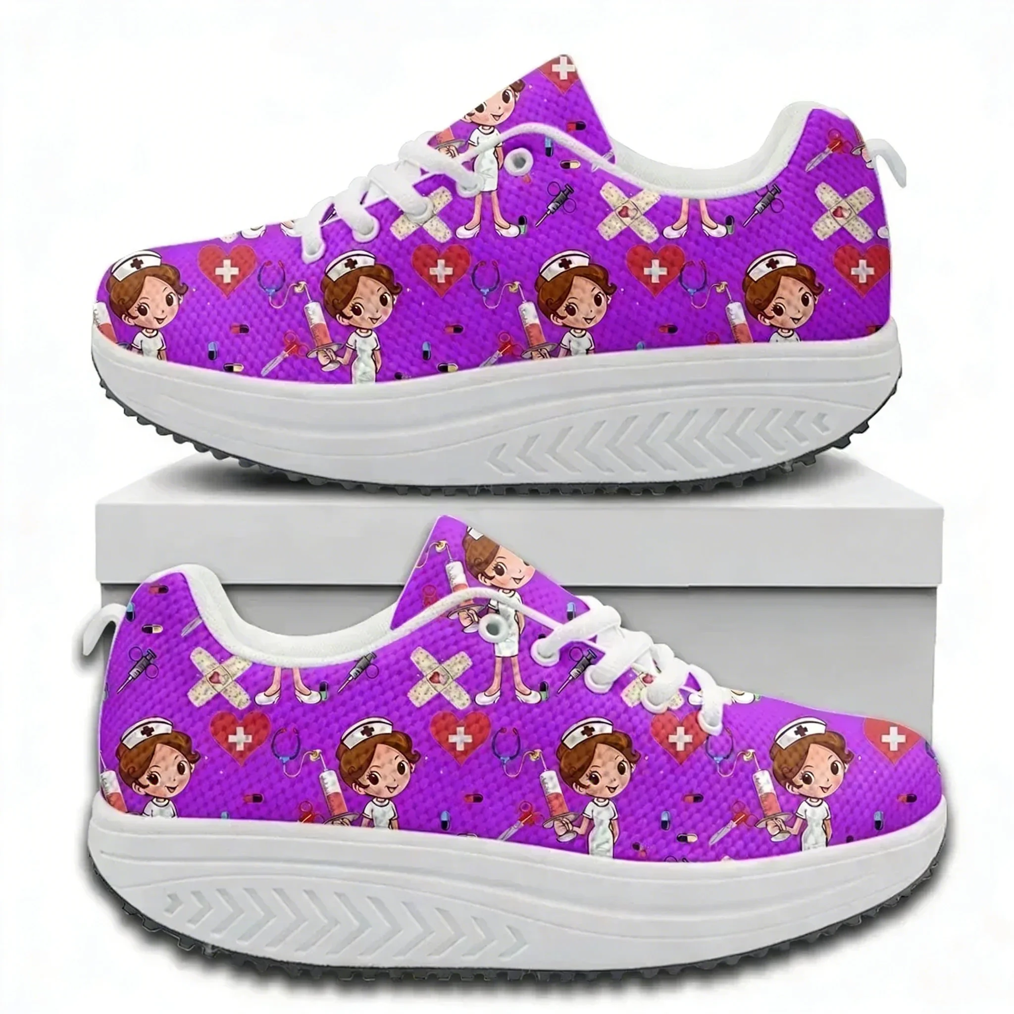 Comfort Lace-up Platform Sneak - Care For Sneaker 评论和价格