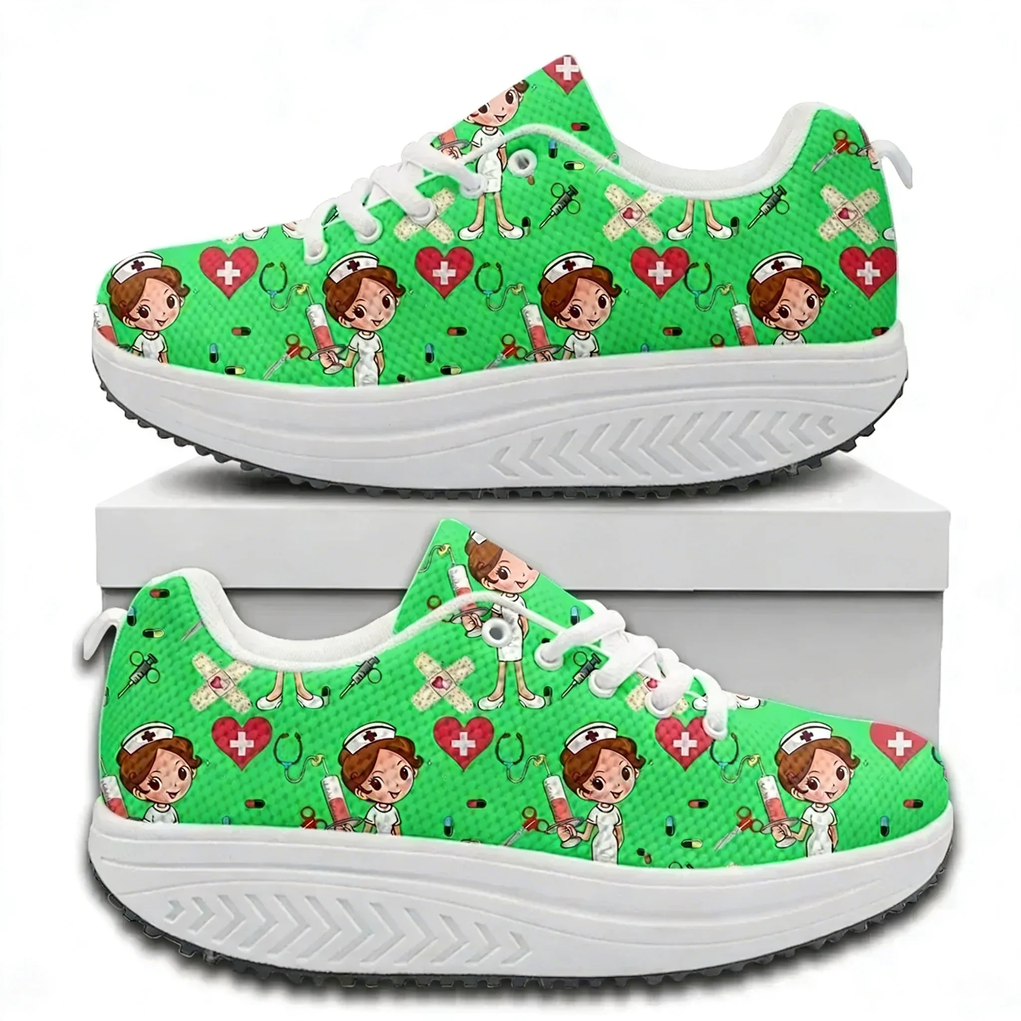 Comfort Lace-up Platform Sneak - Care For Sneaker 评论和价格