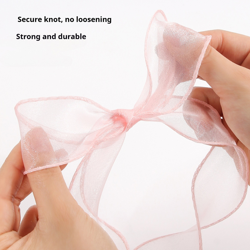 Fishtail Organza Ribbon Shoela - Lace Replacement Flat 评论和价格