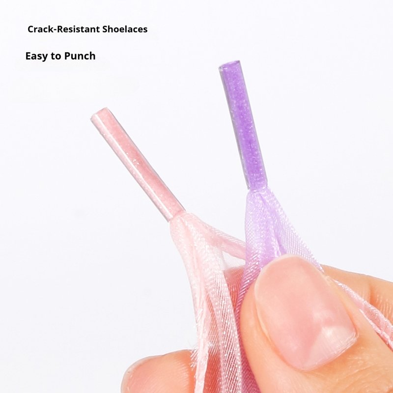 Fishtail Organza Ribbon Shoela - Lace Replacement Flat 评论和价格