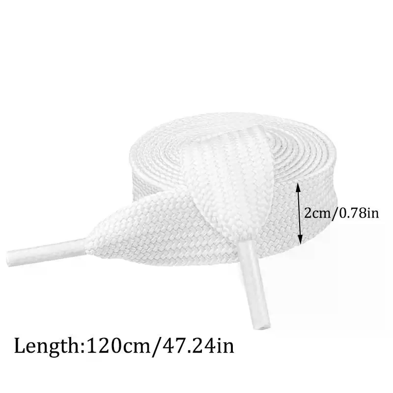 2CM Wide Fat Shoe Laces For Sn - Lace Replacement Flat 评论和价格